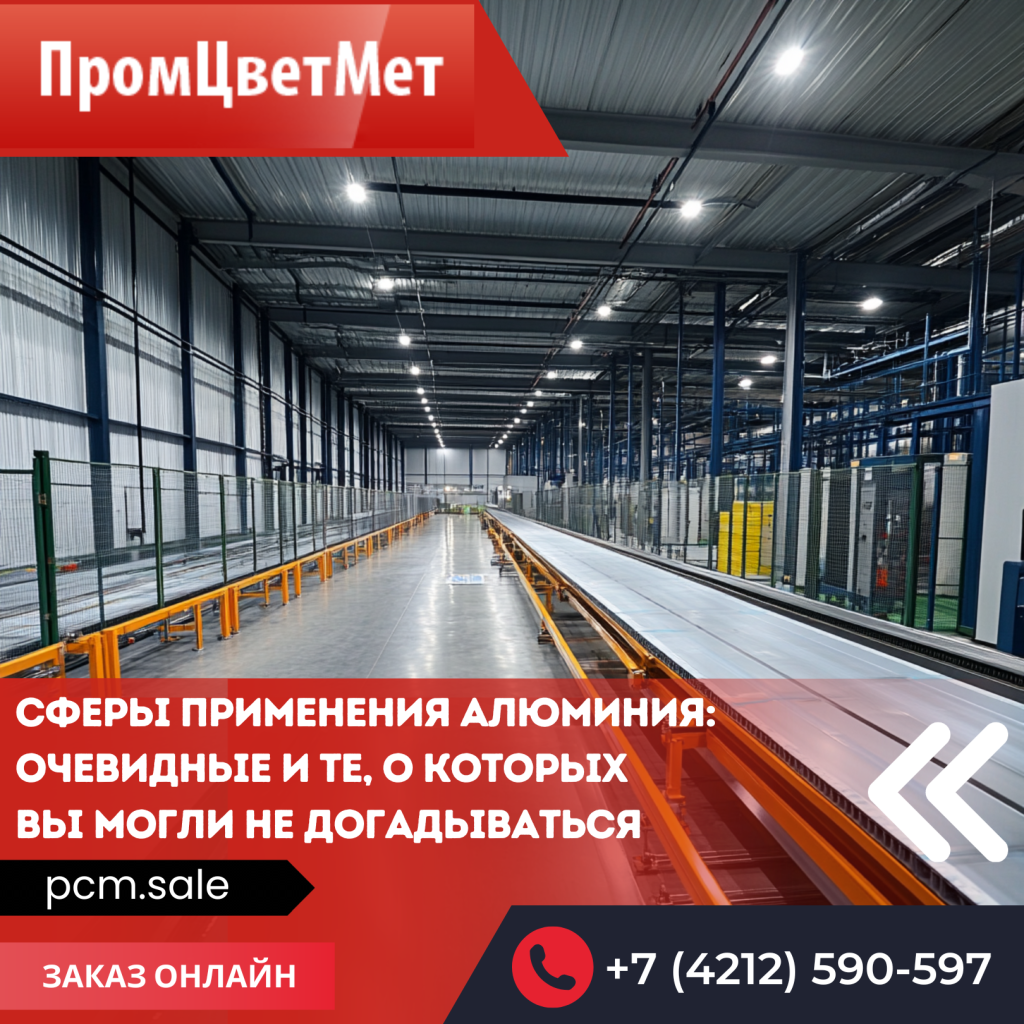 Сферы применения алюминия: очевидные и те, о которых Вы могли не догадываться